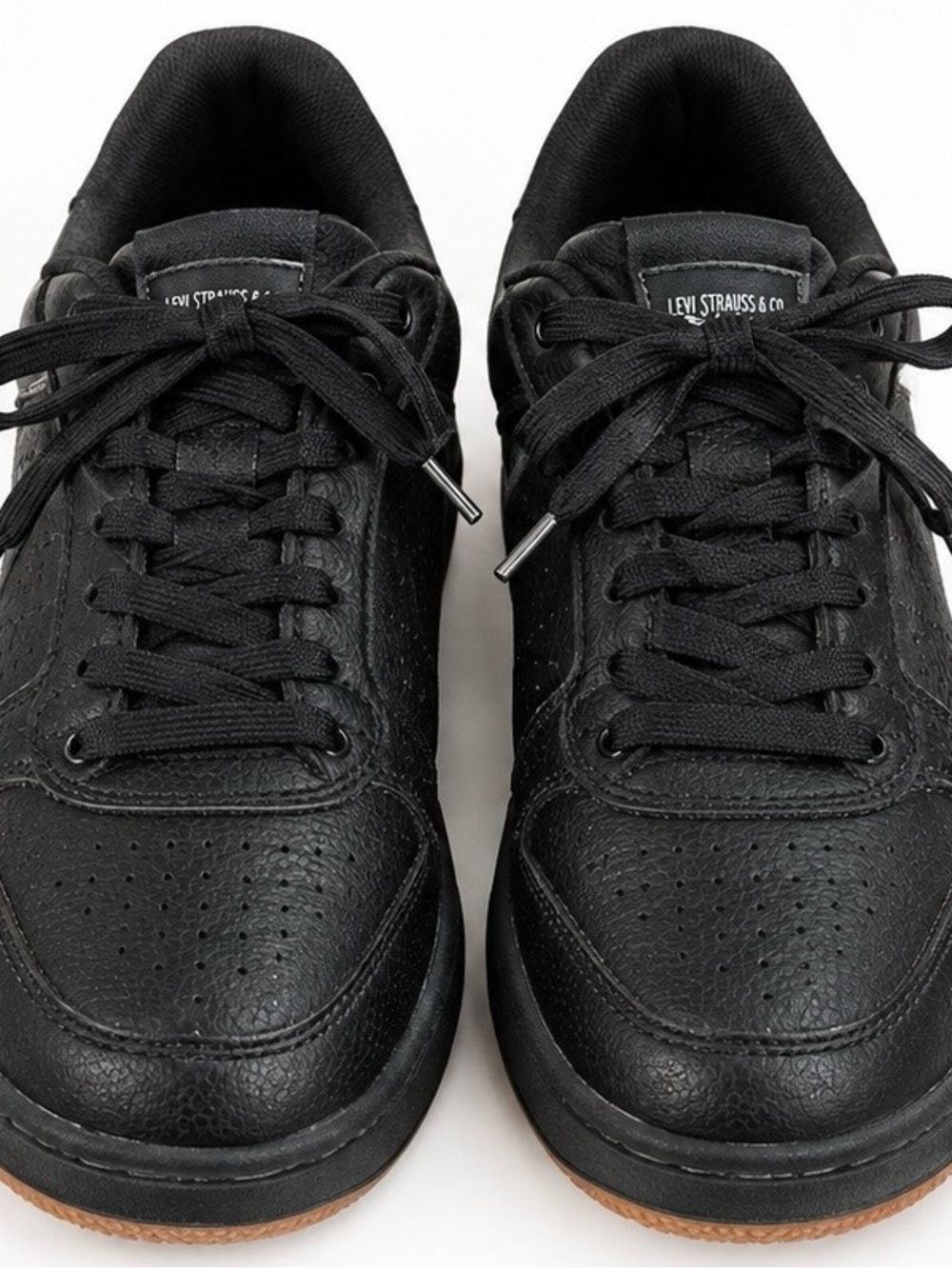 Levi’s Men’s Black Low-Top Sneakers - Size 8.5